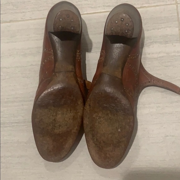 Maxwell Dover Street London- leather vintage heels - Picture 3 of 10